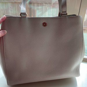 Dagne Dover Medium Allyn Tote in Bone